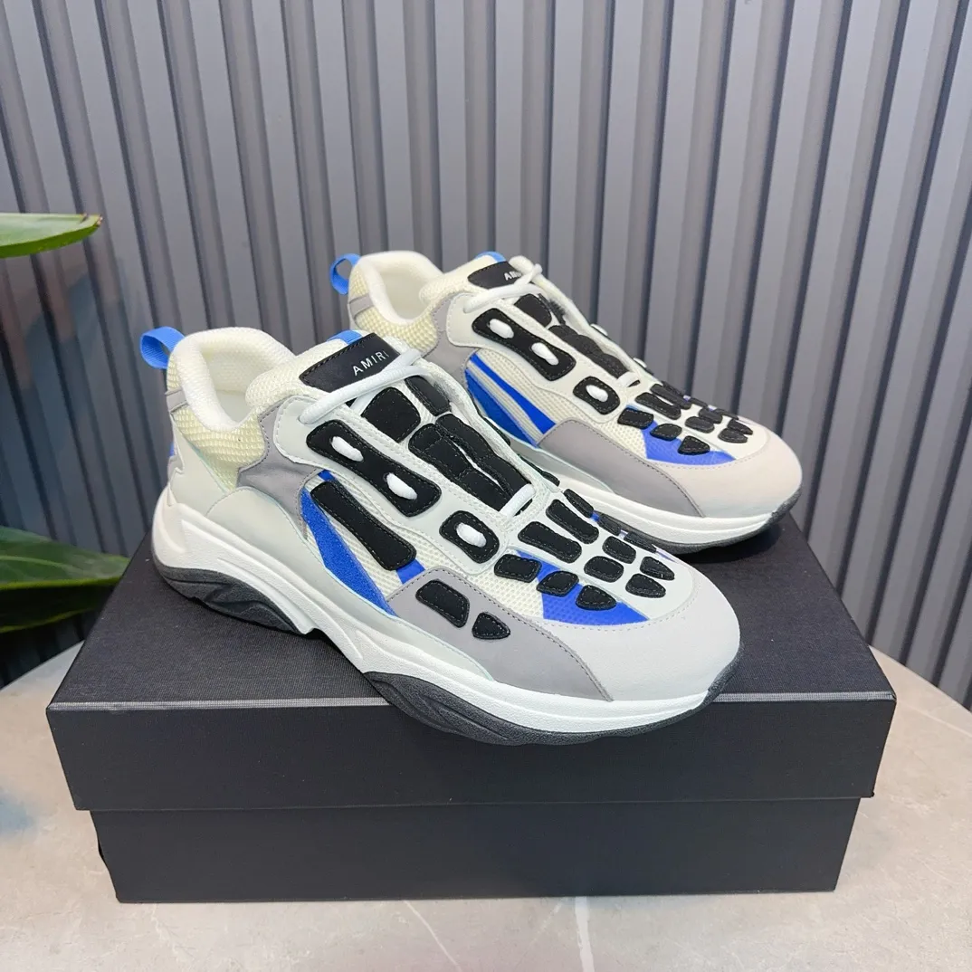 Men's shoes 💰740💰 AMIRI AMIRI fashion brand hot sale 🔥 Available all year round ✅ Official website synchronization Imported fabrics 1⃣️ vs 1⃣️ replica, original factory special original sole, 38-45 (38.45. Non-refundable)